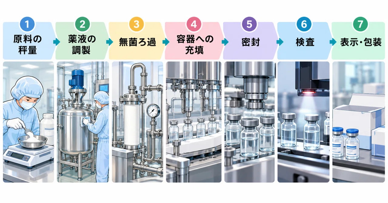 The Overall Process of Injectable Drug Manufacturing [Behind the Scenes ...
