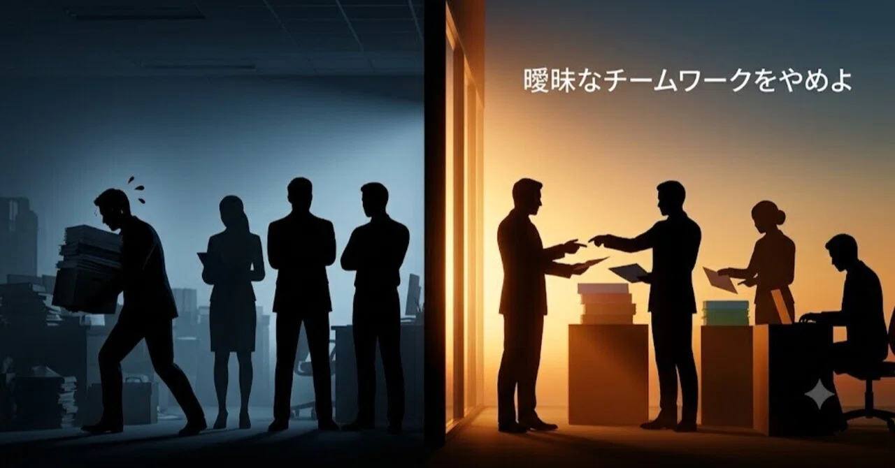 【The Teamwork Trap】 