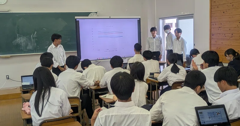 【新宮高校】学彩探究科：１０月３０日の中間発表会に向けて発表練習を行いました！
