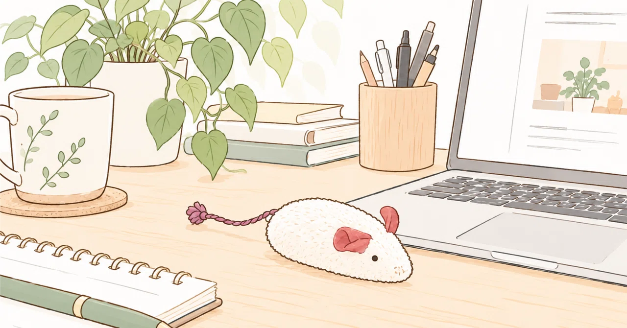 I prefer a small mouse｜にっち