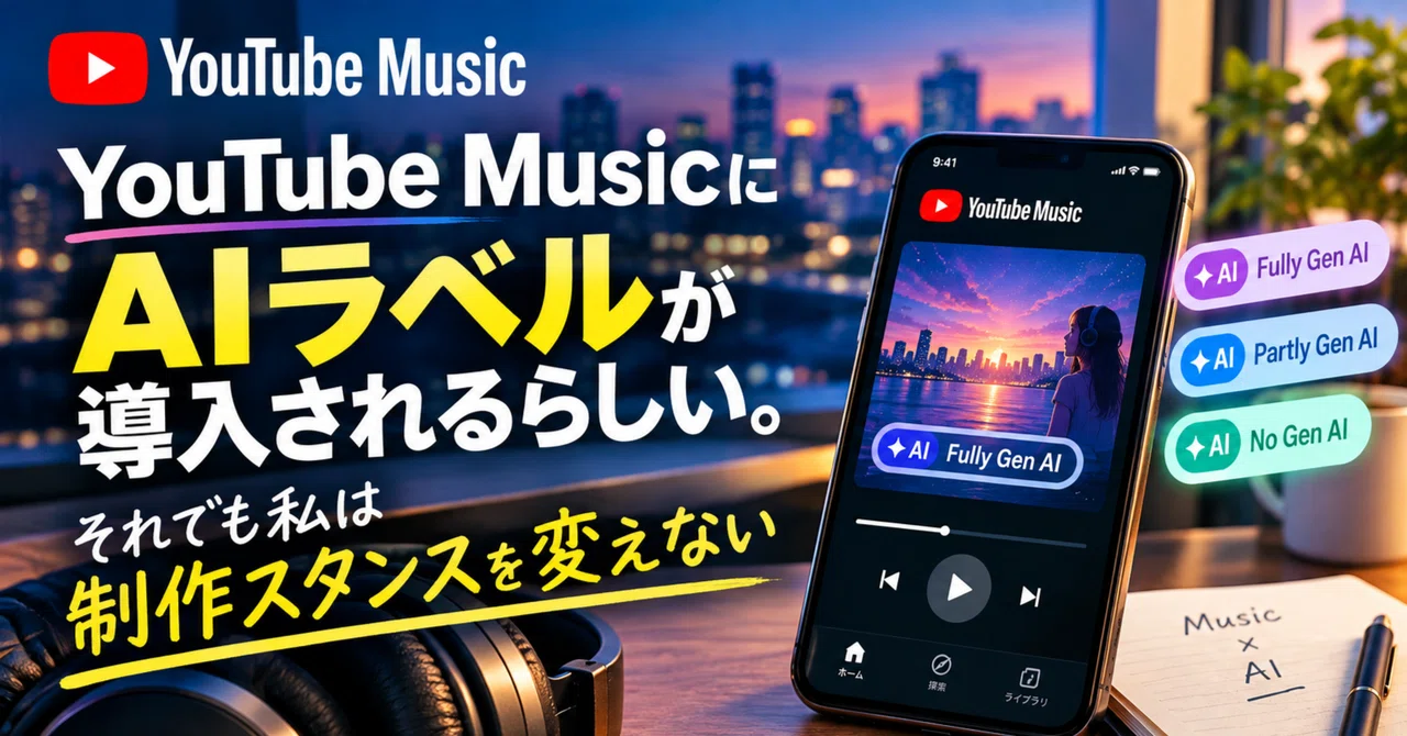 It seems an AI label is being introduced to YouTube Music. Even so, I ...