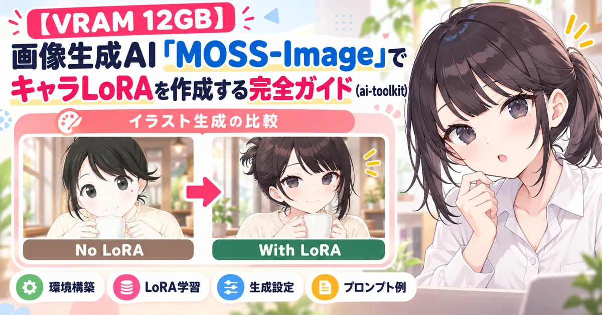 [VRAM 12GB] Complete Guide to Creating Character LoRAs with the Image ...