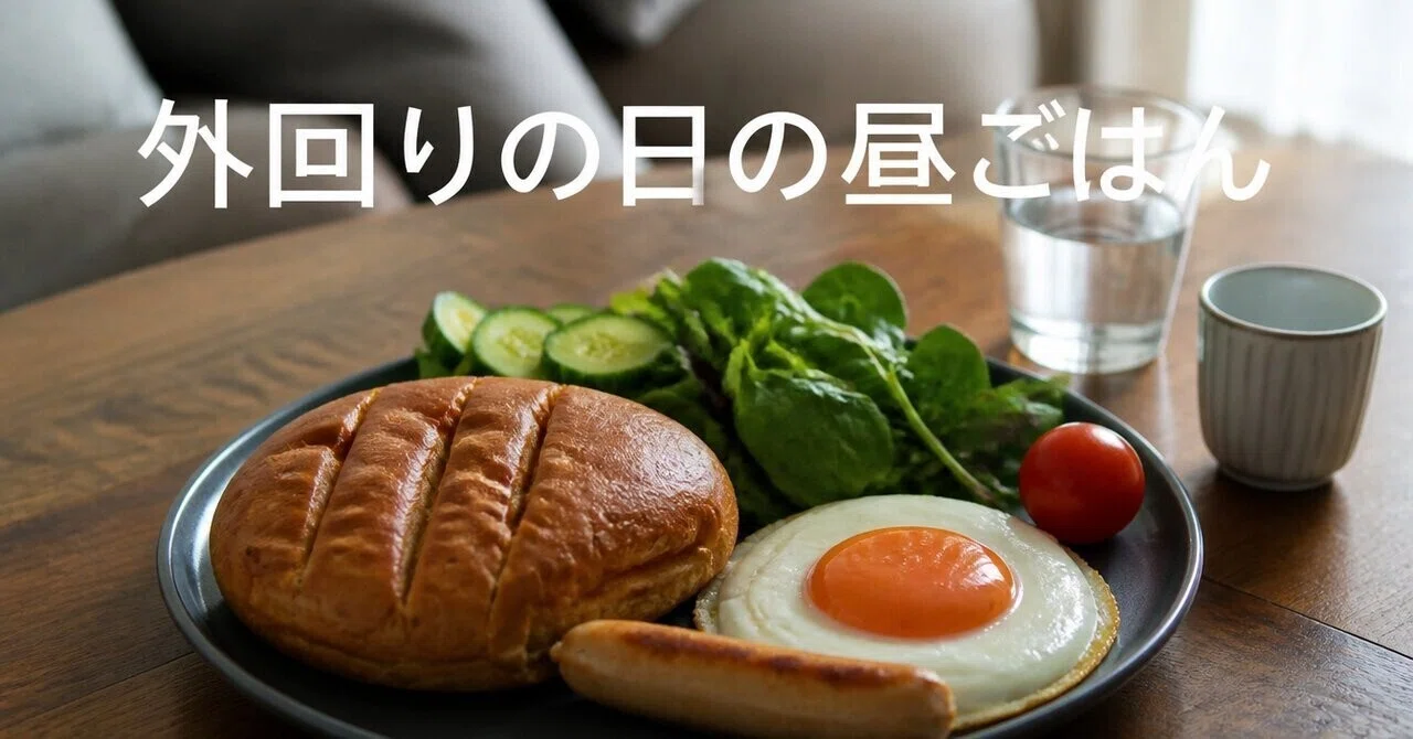 I tried carrying Base Food bread for meals while traveling for outside ...