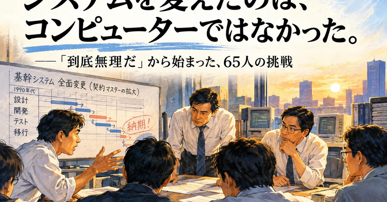 It was not the computer that changed the system.｜MR.SHUZO