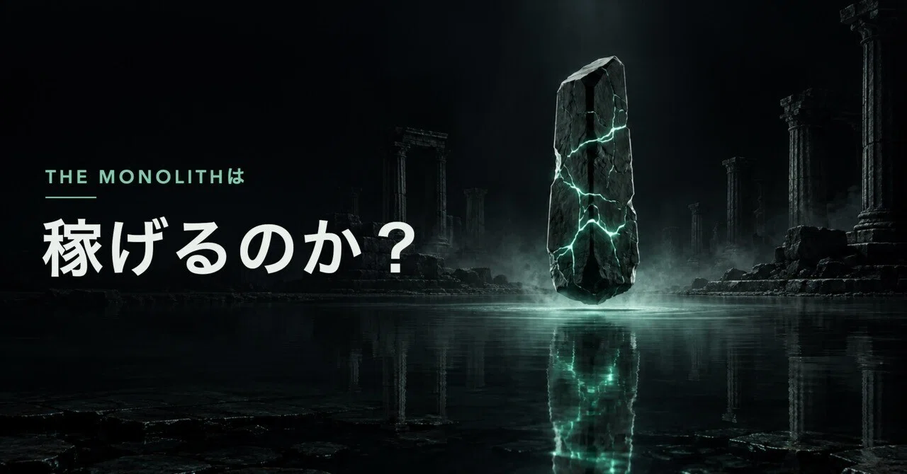 Can You Make Money with THE MONOLITH? | An AI School to Sharpen ...