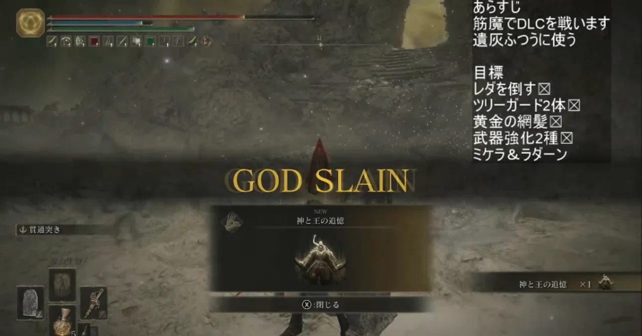 I ran the DLC with a Strength/Intelligence build | 38 hours to clear｜ゆう ...