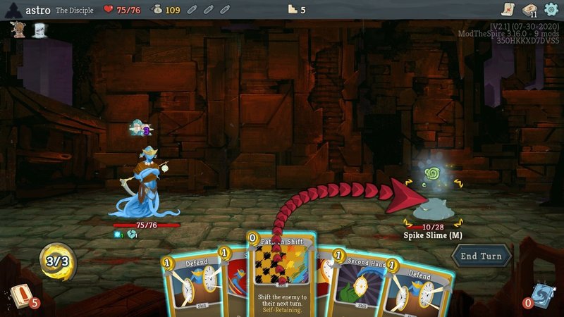 Slay The Spire Mod The Disciple Naoe Note