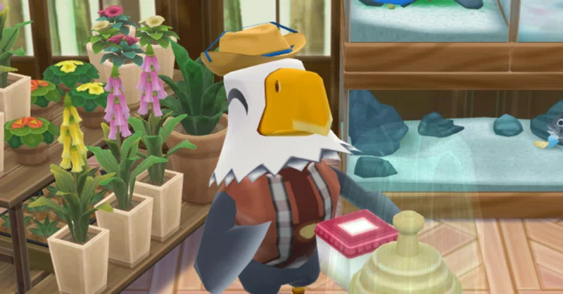 ポケ森キャンパーカード(ワシ)