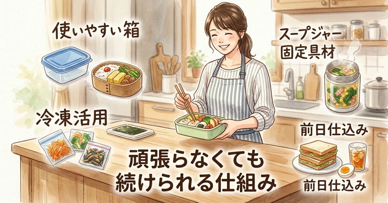 I created a system for daily bento lunches that doesn't require too ...