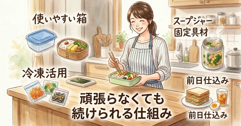 I created a system for daily bento lunches that doesn't require too ...