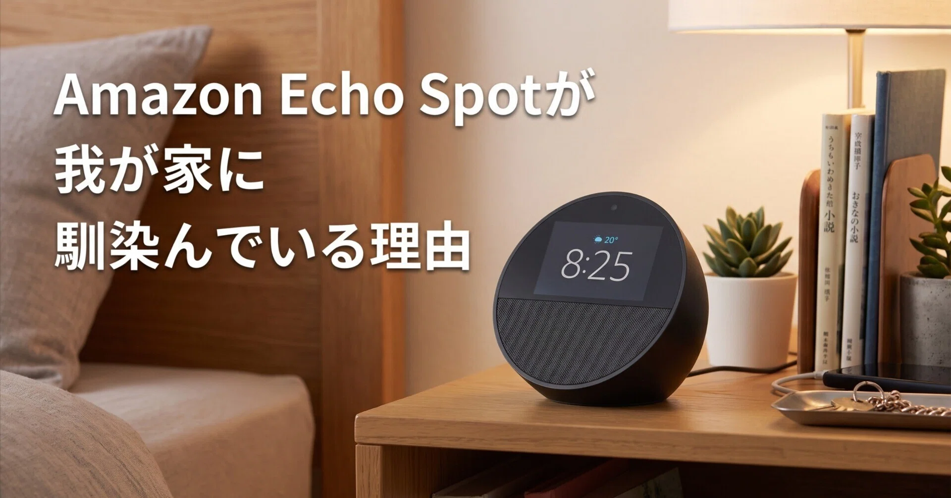 Amazon Echo Spotが我が家の片隅で完璧に馴染んでいる理由｜フル