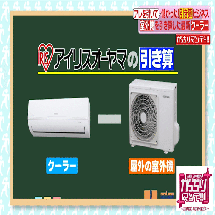 常識破りでヒット！ 室外機を引いたアイリスオーヤマのエアコン、森永