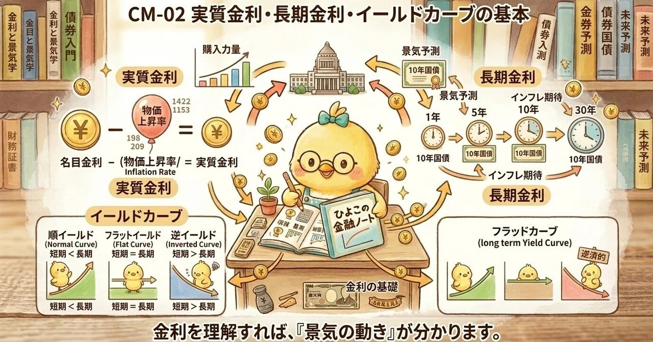 CM-02 Basics of Real Interest Rates, Long-term Interest Rates, and the ...