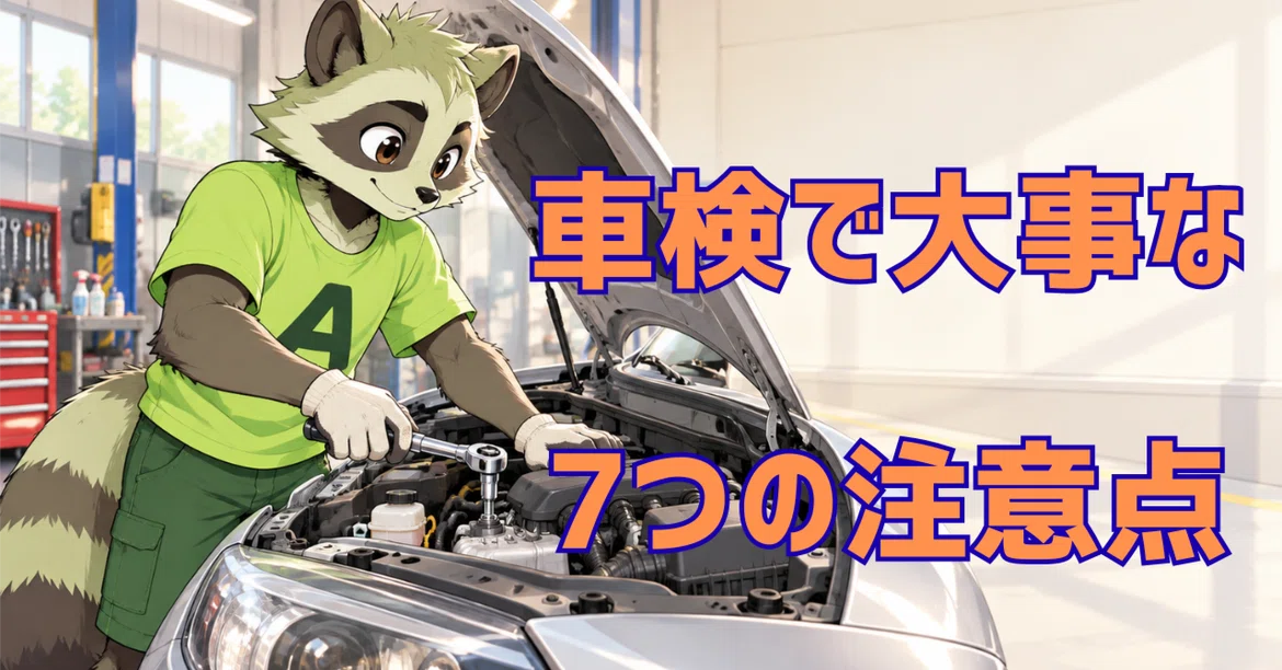 [Car Life 3] Don't lose money on vehicle inspections! 7 points to keep ...