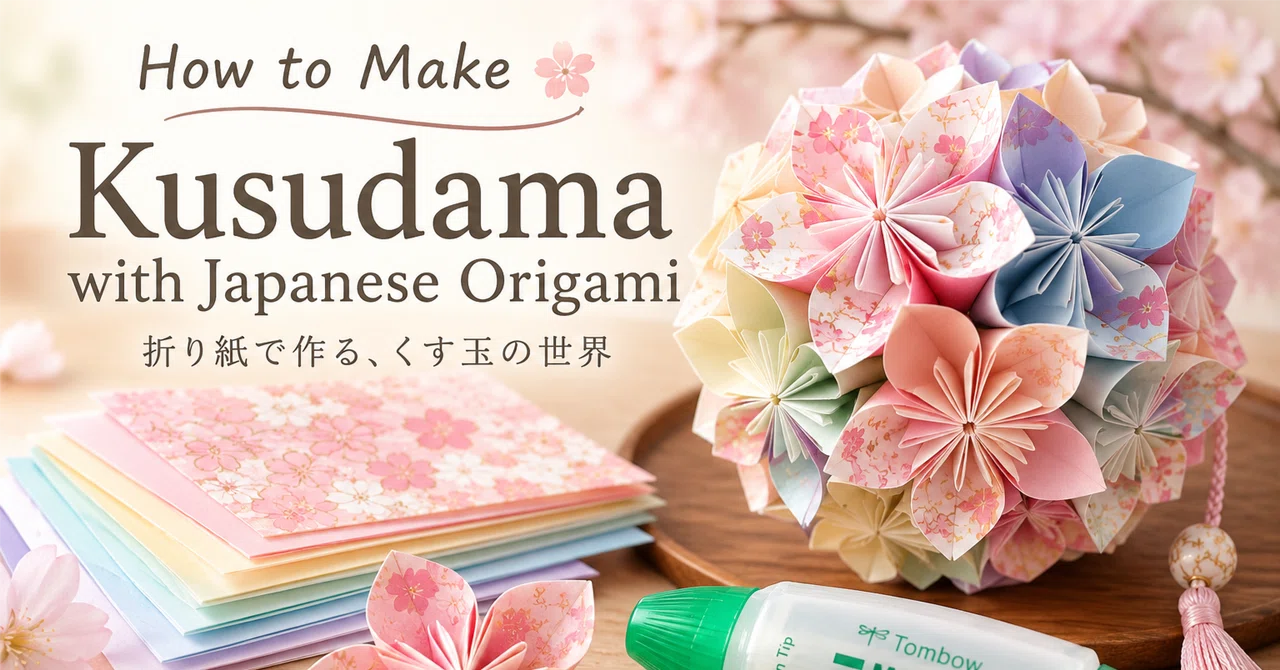 Kusudama Origami: The Beautiful Japanese Art of Paper Flower Balls ...