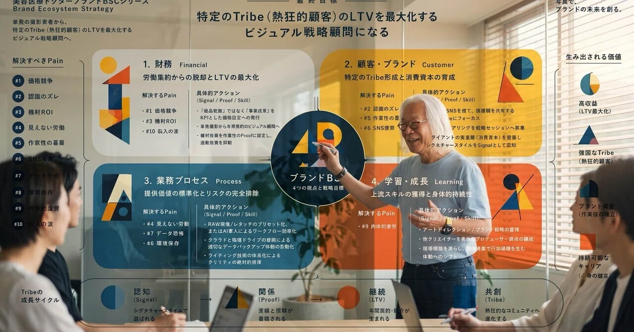 美容医療ドクターのブランドBSC戦略 戦略テーマ⑦スタッフ(看護師