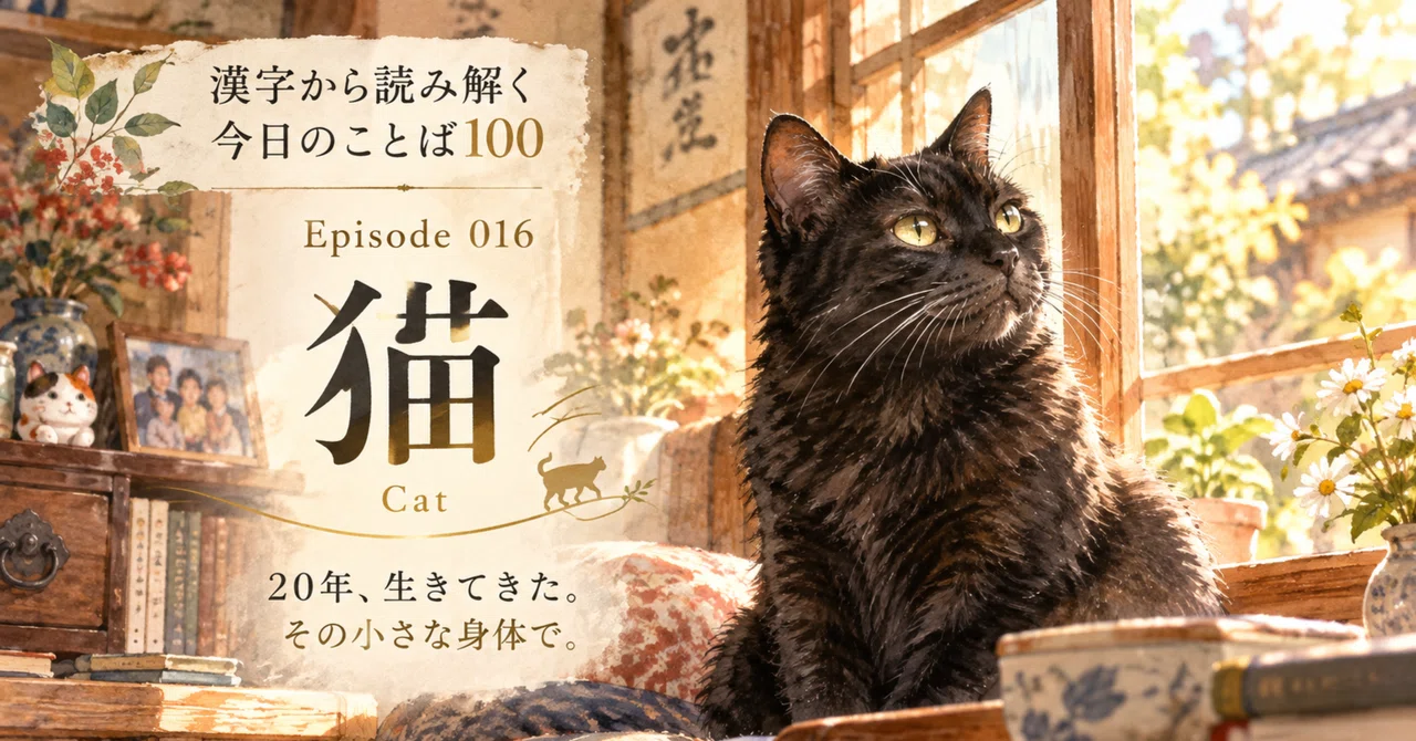 Episode 016 | Cat | 20 years, lived. With that small body.｜はなぶさ☆｜心が軽くなる暮らし
