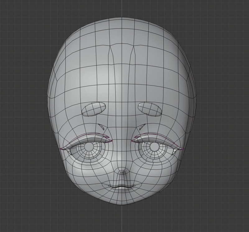 谷モデ3 頭部作成 狸谷ぽん Note