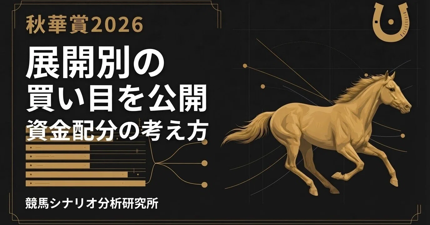 秋華賞2026の買い目と資金配分｜競馬シナリオ分析研究所