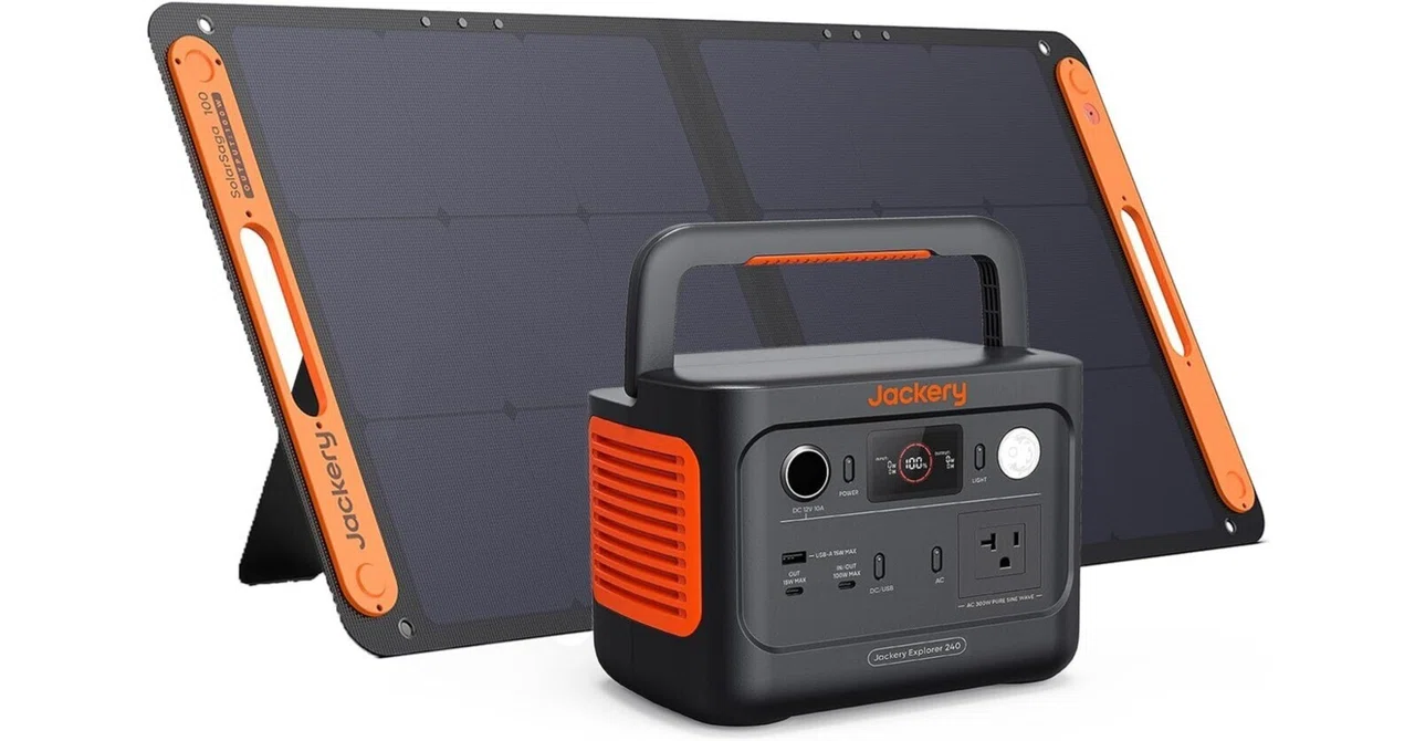 Jackery Solar Generator 240 New 256Wh ポータブル電源 100W ソーラー
