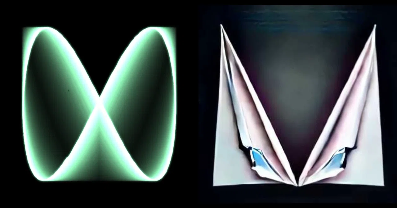 Sound draws shapes, and AI reinterprets them: Oscilloscope × Custom ...