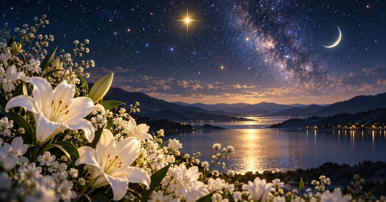 The Night a Hundred-Year Star Sleeps｜星宵｜星月夜綴り ☾