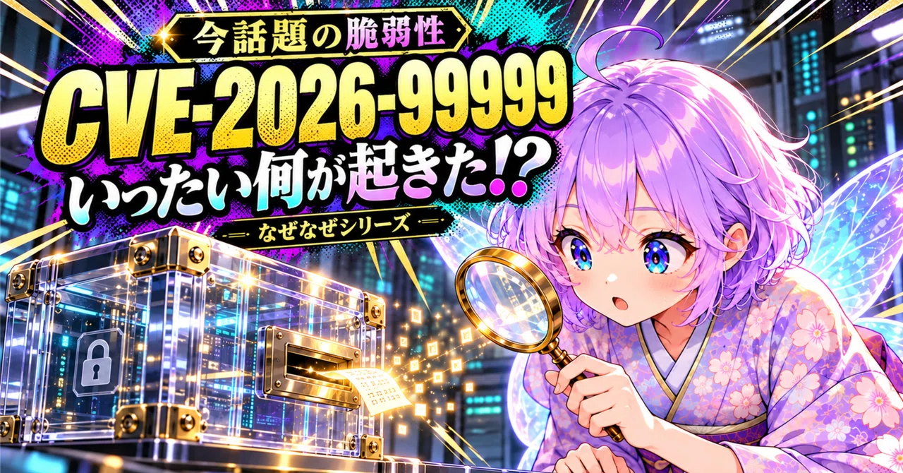 Explaining the Hot Topic: CVE-2026-99999!! [The Why-Why Series]｜太田雅友
