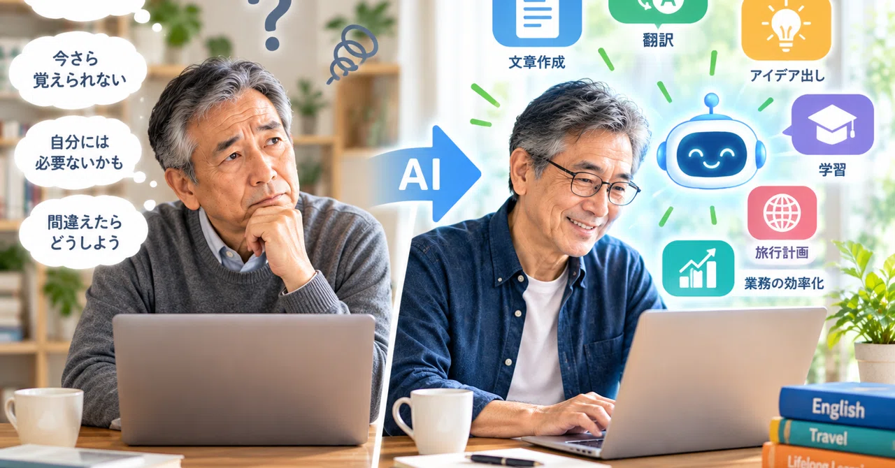 Seniors Who Use Generative AI and Those Who Don't: It's Not Age, But ...