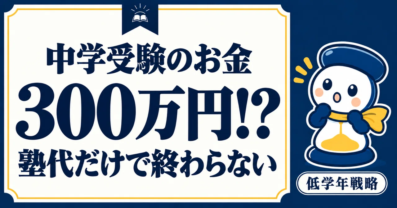 Is 3 million yen enough for middle school entrance exams? Costs of the ...
