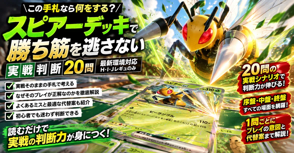 [Don't Miss Your Path to Victory with the Beedrill Deck] What would you ...