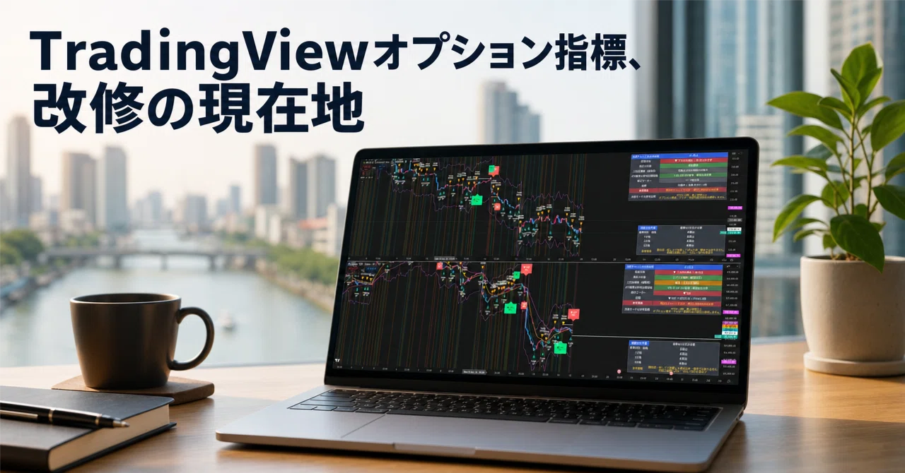 Current Status of TradingView Option Indicator Improvements｜さやさや