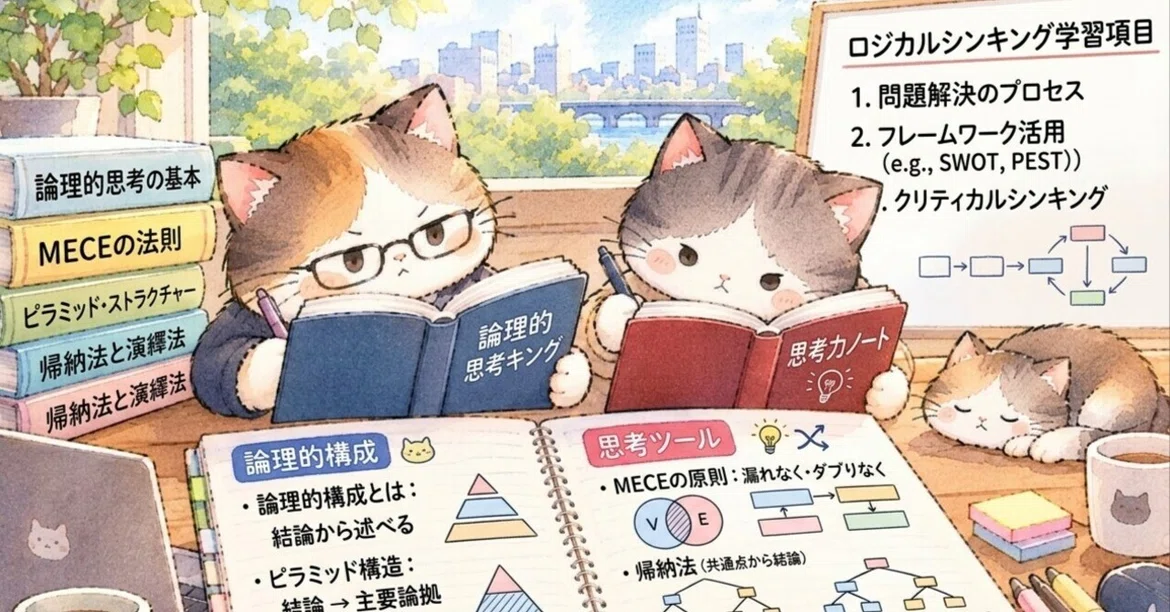 [Adult University] Logical Thinking Skills｜ねこぱん