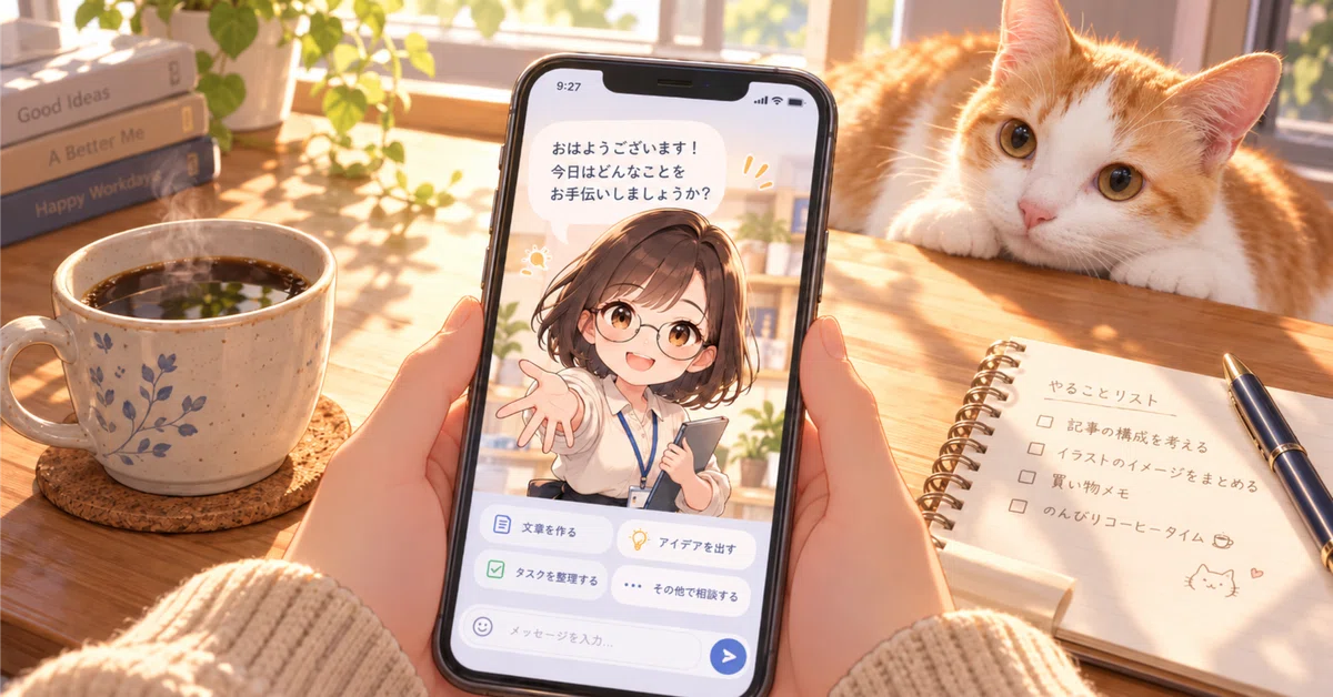The story of when I built a character through Q&A with ChatGPT｜カタータ