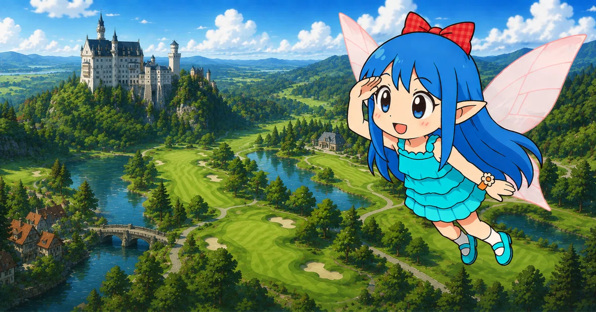 [Minna no Golf WORLD] Course Introduction 9 Second Half [Euro Classic ...