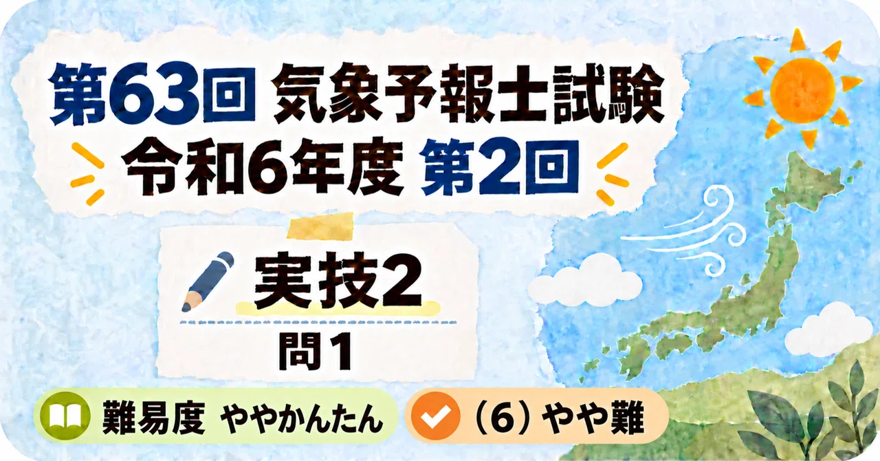 [63rd Practical Exam 2] Weather Forecaster Exam Explanation | Question ...