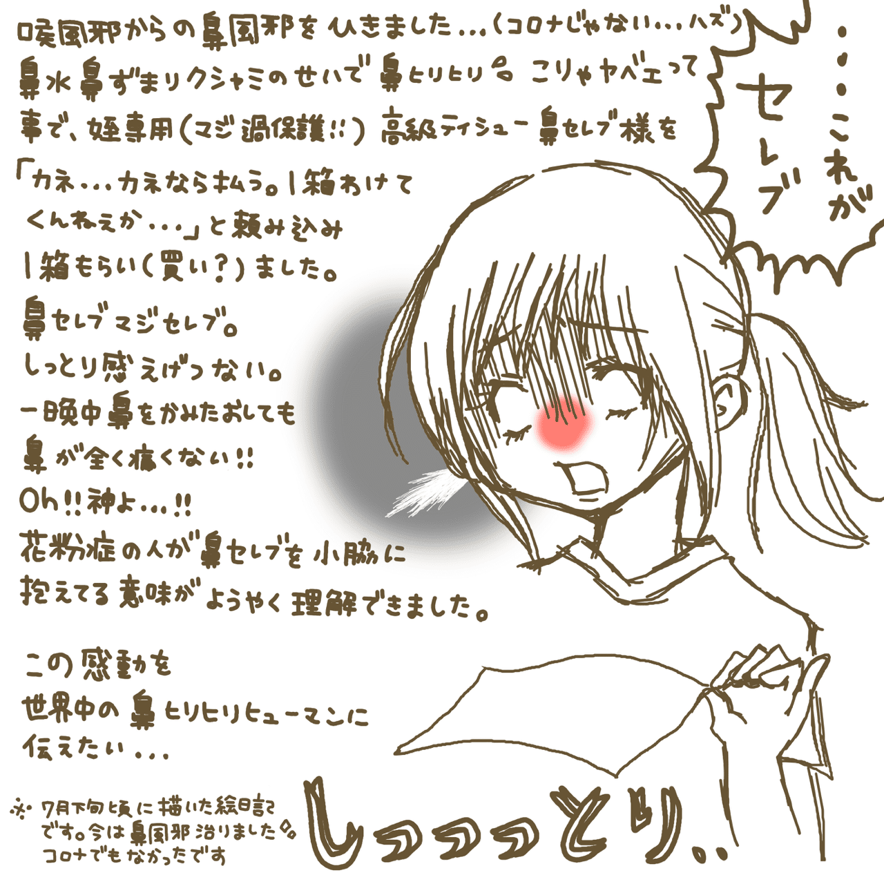 世界中の鼻ヒリヒリヒューマンに伝えたい イラストレーターとき Note