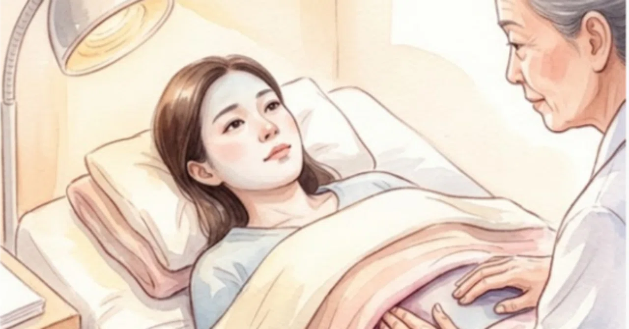 A case of a woman who developed a fist-sized mass in the lower abdomen ...