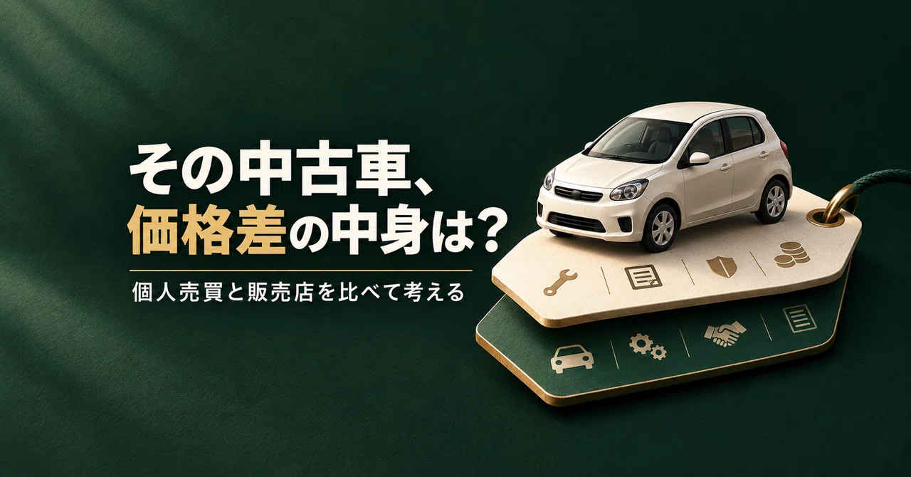 Even for the same used car, the price differs between individuals and ...