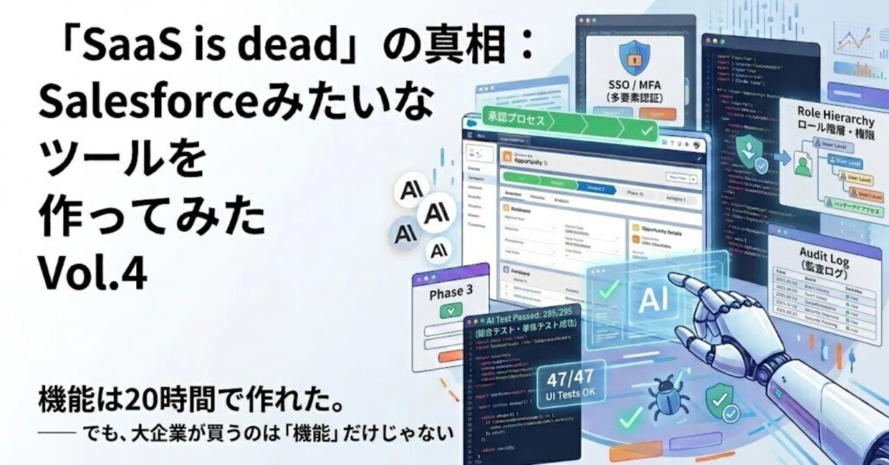The Truth About 'SaaS is Dead': Building a Tool Like Salesforce Vol. 4 ...