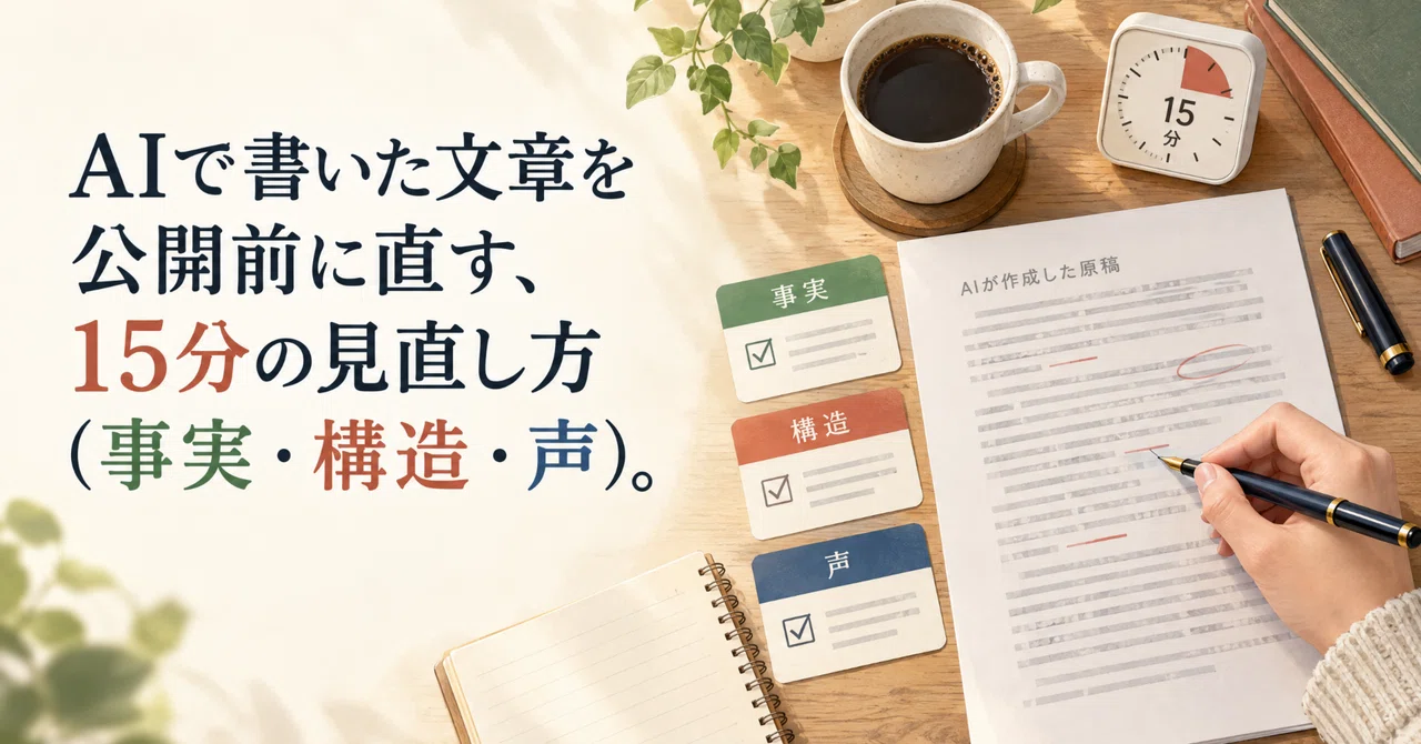 A 15-Minute Review Method to Refine AI-Generated Text Before Publishing ...
