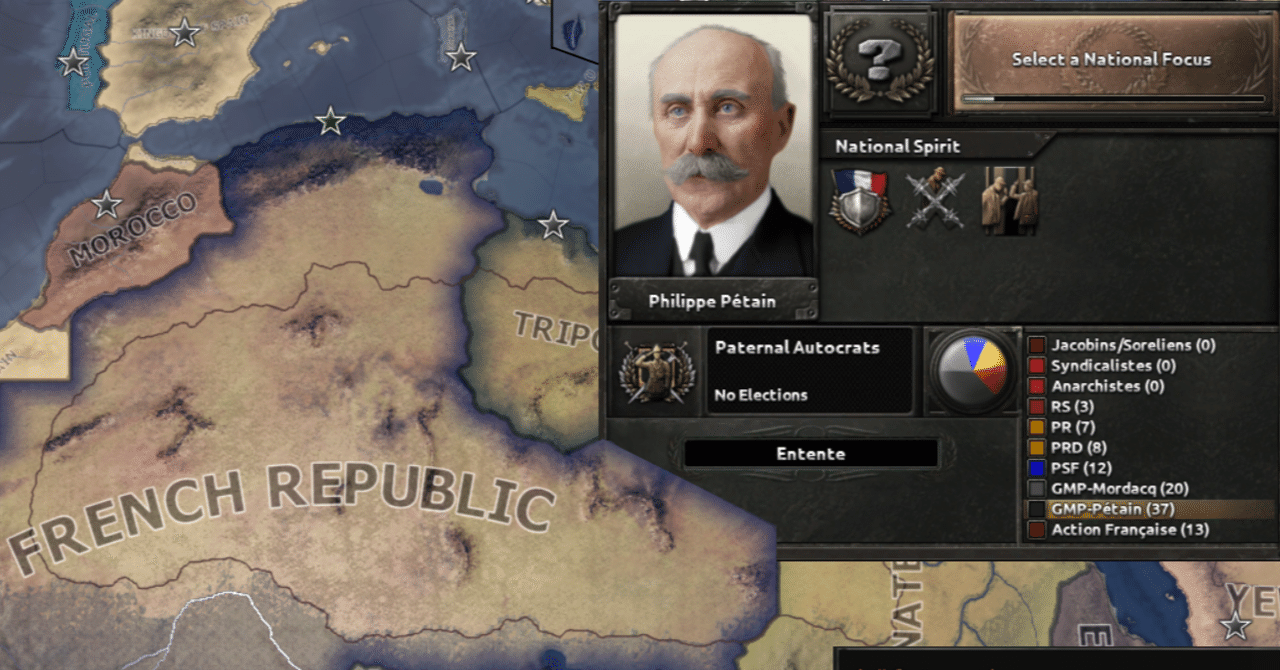翻訳 Kaiserreich進捗リポート114 国粋フランスリワーク その1 のすとろも Note