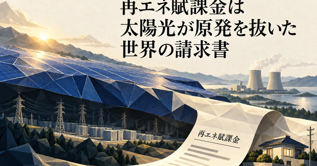 The Renewable Energy Levy is the World's Invoice for Solar Overtaking ...