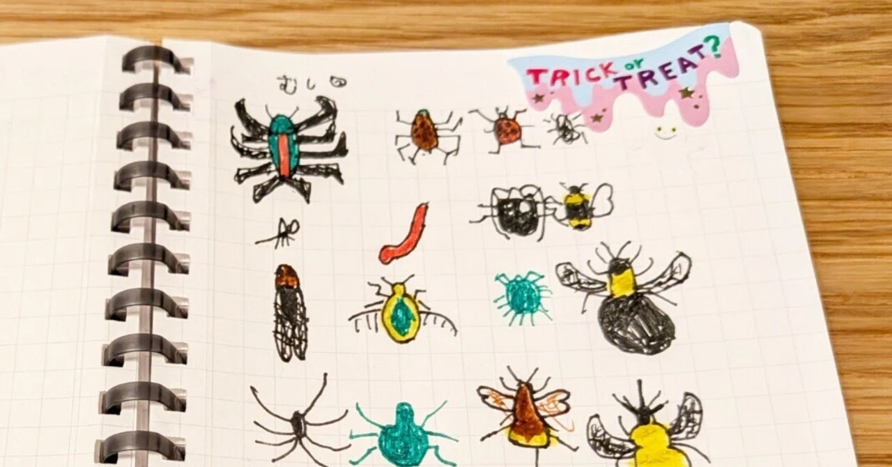My 5-year-old son, isn't his drawing too good?｜ひげひげちゃん | 3兄弟育児