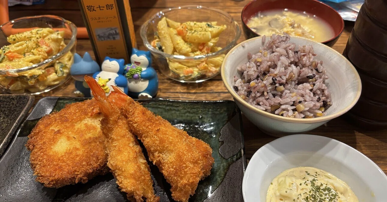 Lured by the scent of fried food...? A luxurious dinner night story ...