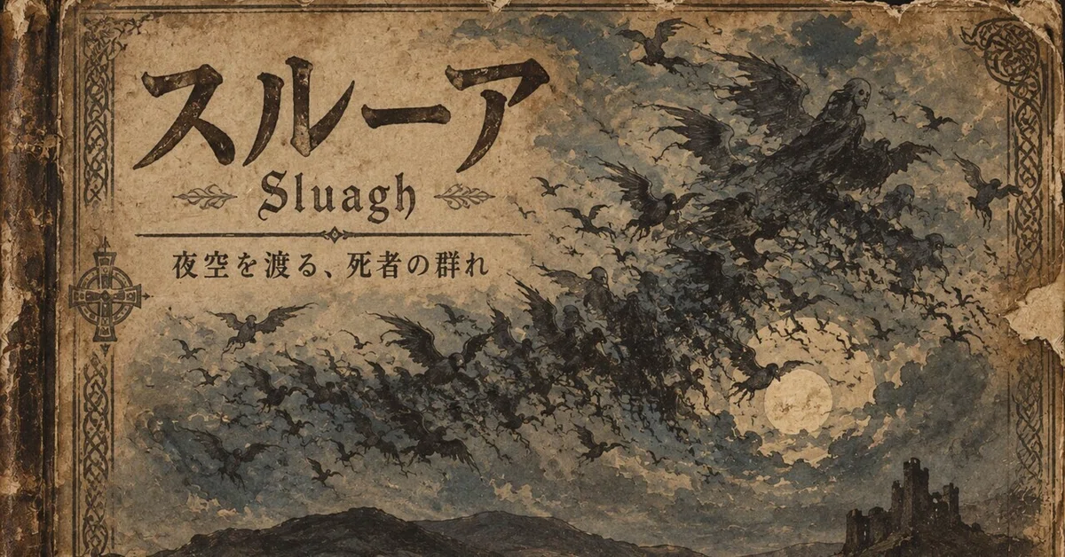 Sluagh / Introduction to Apparitions｜ナイン ️9️⃣🖤@ホラー紹介
