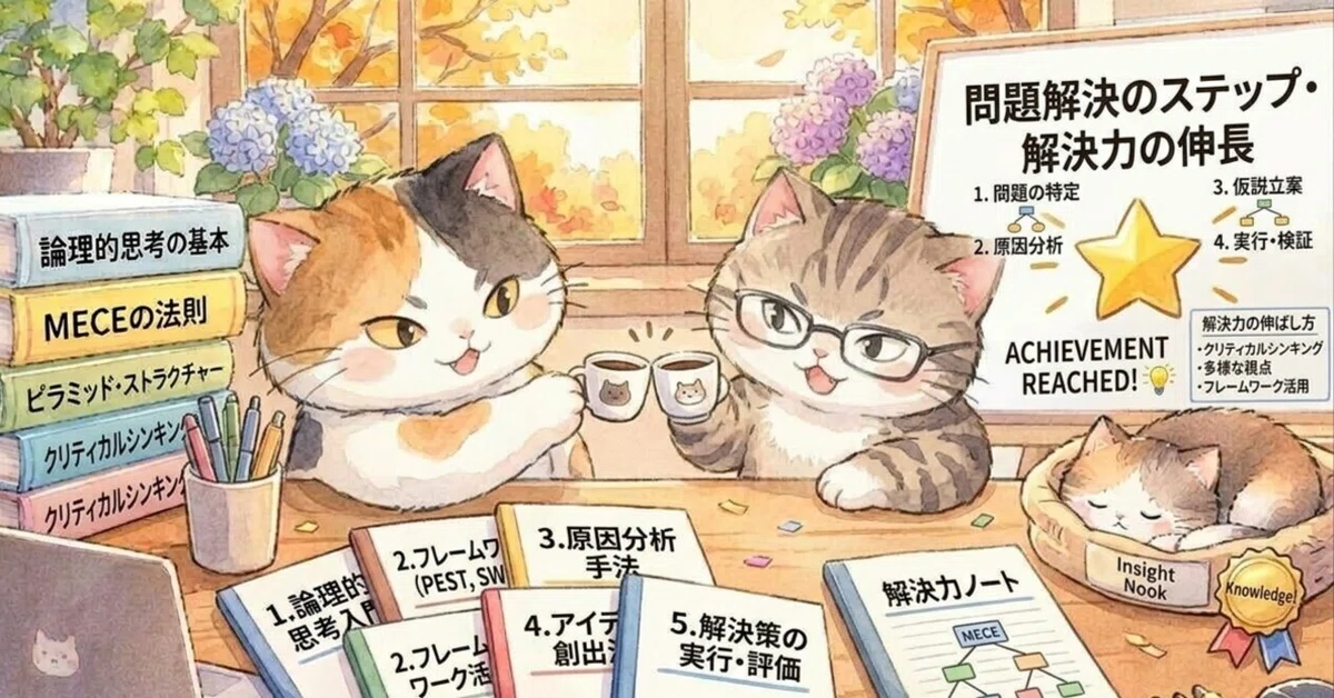 [Adult University] Developing Problem Discovery and Solving Skills｜ねこぱん