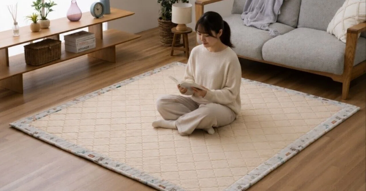 [Interior] Rug Carpet 2 Tatami Washable Nordic Style Gabbeh Pattern ...