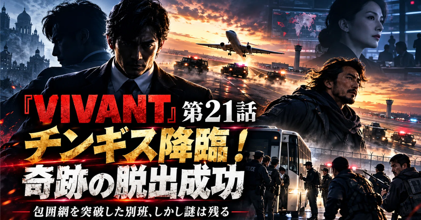 Subject - Spoilers VIVANT Episode 21