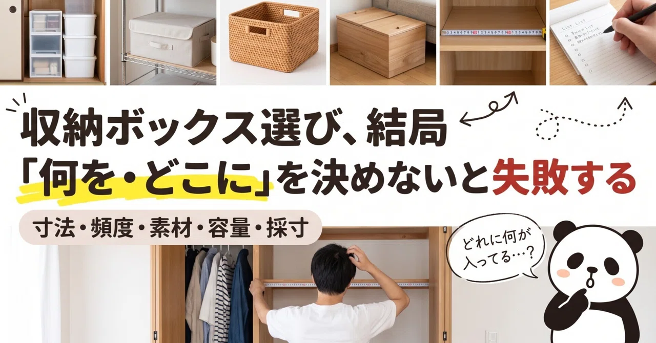 Choosing Storage Boxes: Why You'll Fail Unless You Decide 'What and ...