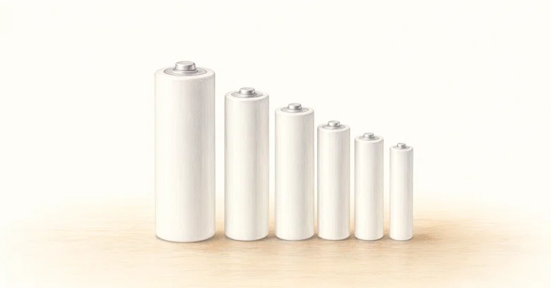 Battery Numbers Labeled What does the 'Tan' in 'Tan-san' (AA) battery mean?|にっち